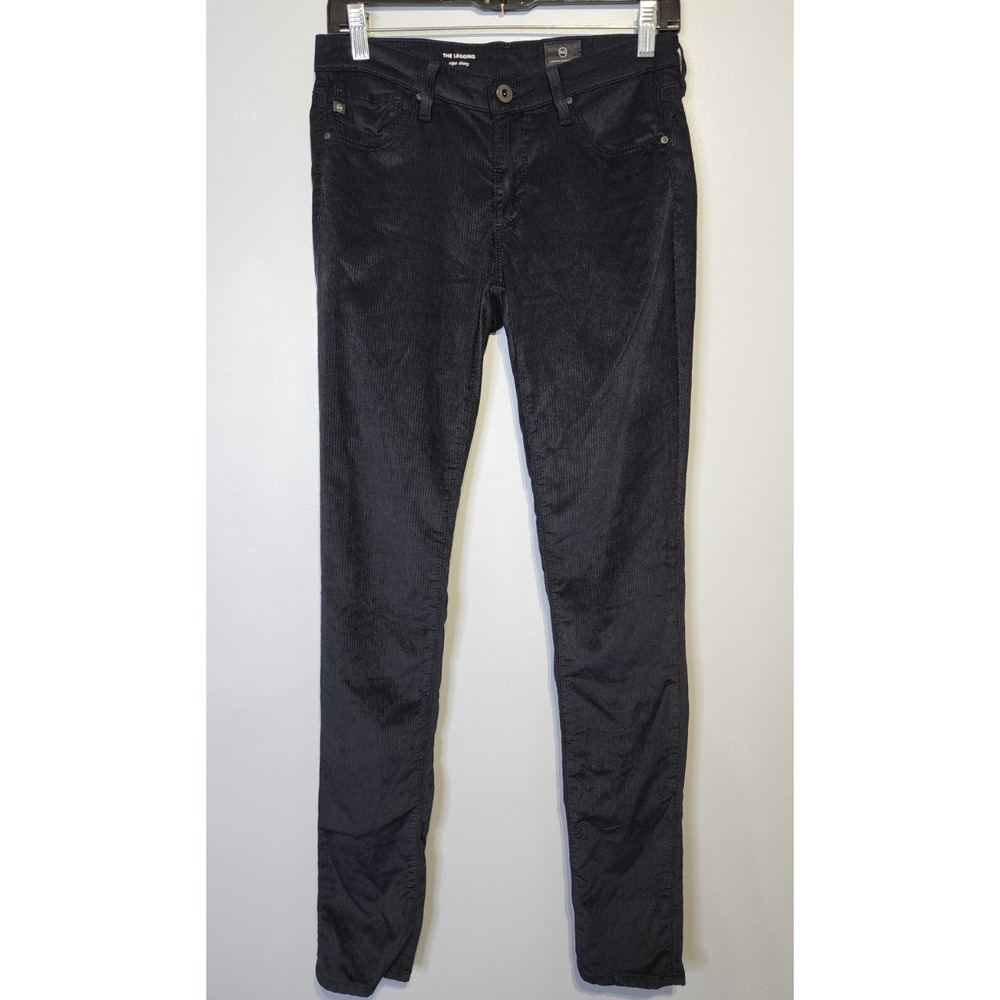 AG Adriano Goldschmied‎ 26R The Legging Super Skinny Black Womens 28x30 Pants